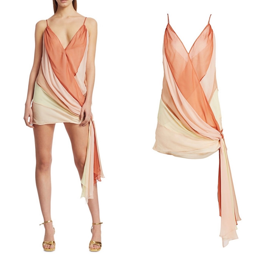 Gorgeous Cinq a Sept Rian silk mini dress 6